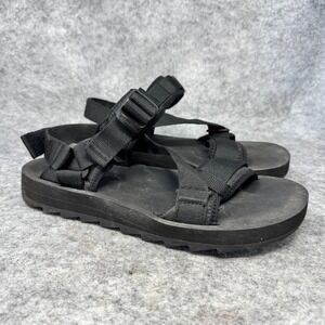 Merrell Sandals Mens 10 Black Alpine 1TRL Strap Sport Outdoor Hiking Trails